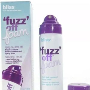 Bliss Makeup - Bundle of 2 BLISS Fuzz off foam Spray-on Rinse off Bliss Makeup - Bundle of 2 BLISS Fuzz off foam Spray-on Rinse off